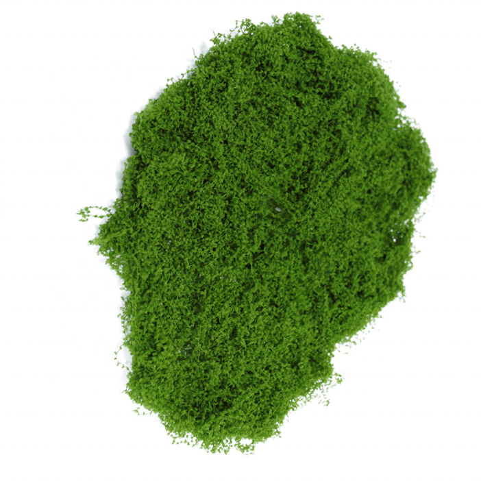 High quality 50g 100g 500g artificial dried green moss for Aquarium tank decoration