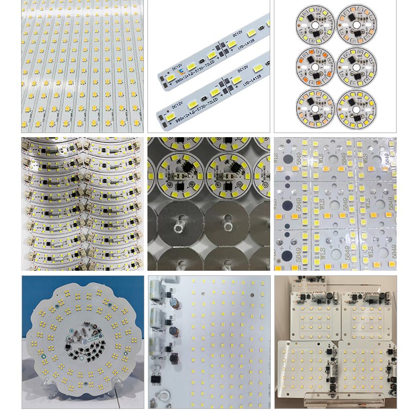 China Metal Core Print Circuit Board Multilayer Pcb Led Aquarium Flood Light Bulb Pcb Chip Led Pcba