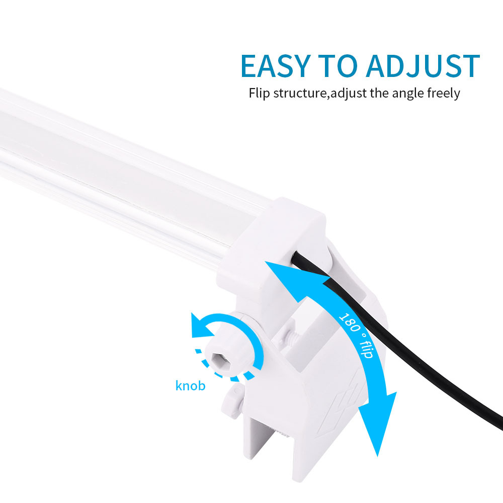 Cheap aquarium led lighting fish tank white blue aquarium lamp clip on aquarium light