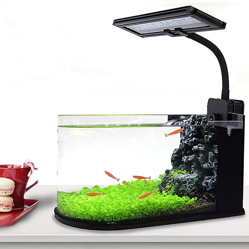 Hygger Aquarium Light Clip on Small Led Light for Aquarium Fish Tank LED Light For Aquariums