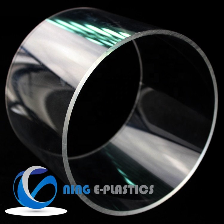 Ning E-Plastics Excellent Price clear Cast Acrylic Tube polycarbonate tube acrylic pipe tube