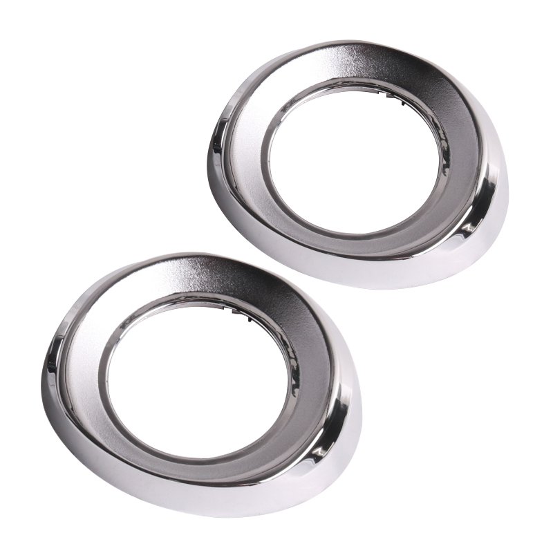 Sanvi 3-Inch Angel Eyes LED Projector Lens Kits Chrome Color Auto Lighting Accessories for Car Light Parts Shrouds Cover