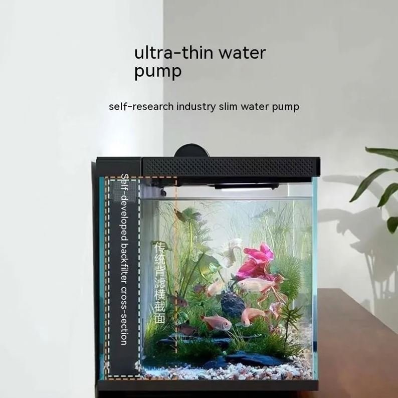 Xiaomi Mijia Smart Fish Tank Work With Mijia APP Mobile controlled remote feeding MYG100 Smart Lighting System Light Aquarium