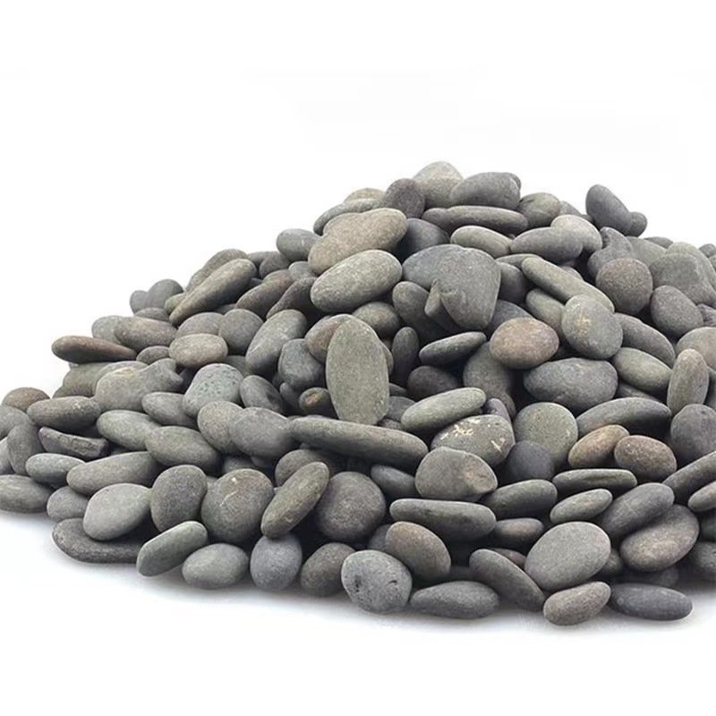 Natural Gray Black White Red Pebble Garden Decor Stones for Aquarium Landscaping