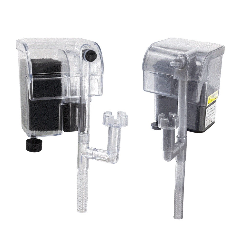 Aquarium External Filter Hang On Fish Tank Imitating Waterfall Ecosystem Removing Oil Film Increasing Oxygen