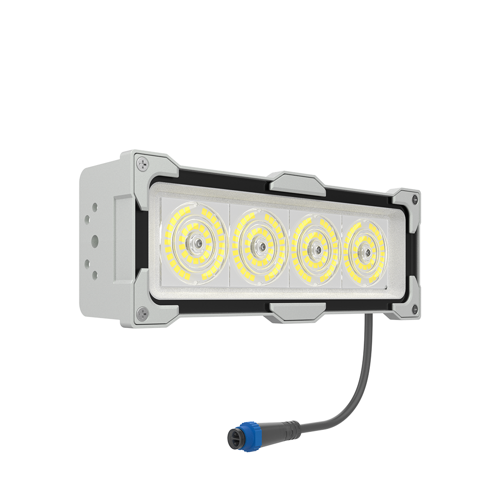 50W LED Flood Light Die Casting Aluminum PC Lens+Glass Module Led Flood Lamp