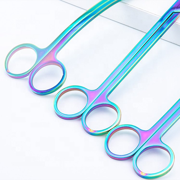 Professional Stainless Steel Elbow Water Grass Scissors Custom Volume High Quality Cleaning Tool for Aquariums and Lighting