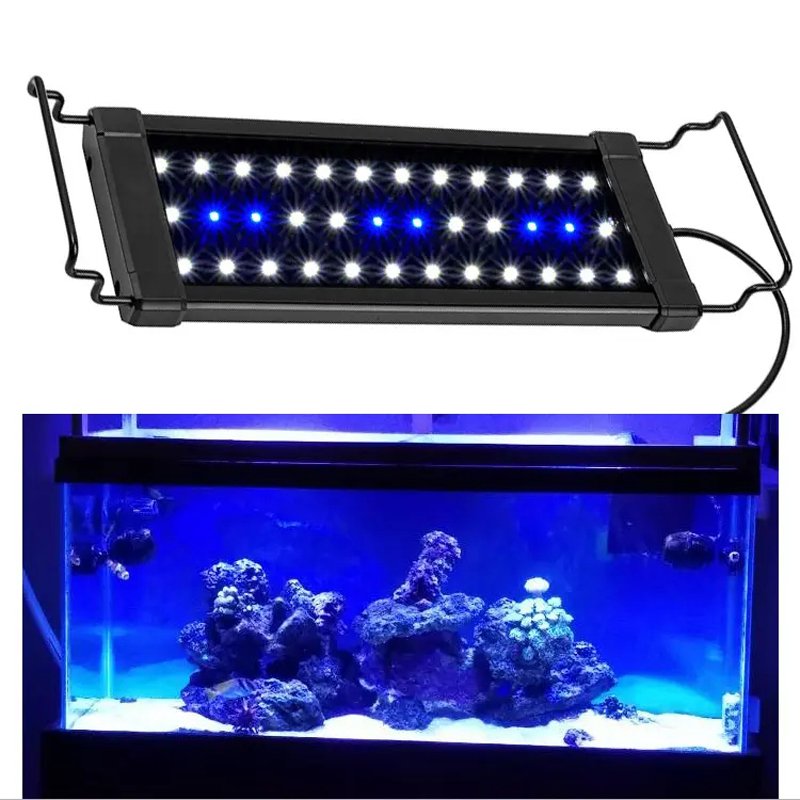 40CM 60CM 80CM 90CM 120CM Fish Tank LED tube RGB Full Spectrum Dimmable LED Aquarium Lamp Multi-Color Fish Tank Light Tube