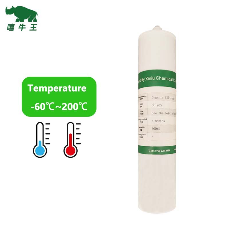 Black Headlights Glue Sealant High Adhesive Silicone Precise Instrument Windshield LED Clear Electronic Heat Temp Silica