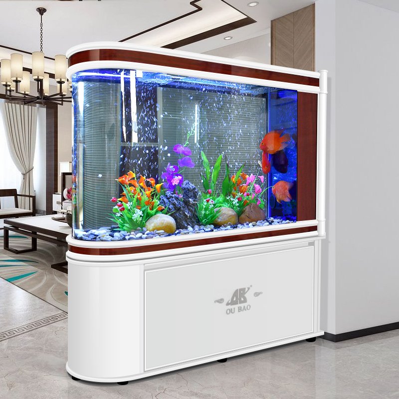 Wholesale Favourable Price Customized Smart Fish Tank Set Aquarium With Filter And Light