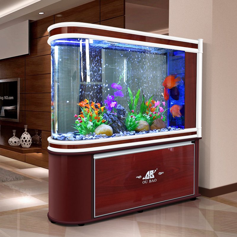 Wholesale Favourable Price Customized Smart Fish Tank Set Aquarium With Filter And Light