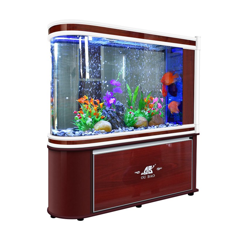 Wholesale Favourable Price Customized Smart Fish Tank Set Aquarium With Filter And Light