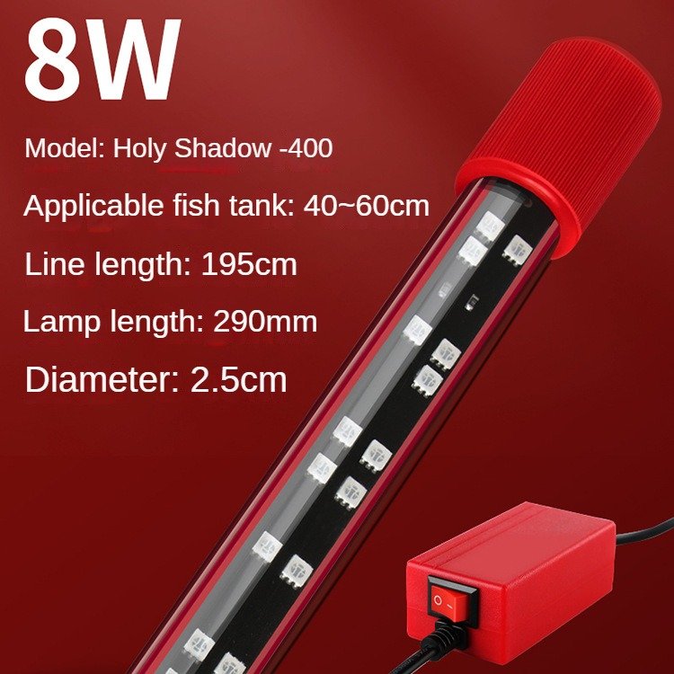 Fish tank lights, LED waterproof lights, aquarium diving lights, water grass lights, dragon fish tubes