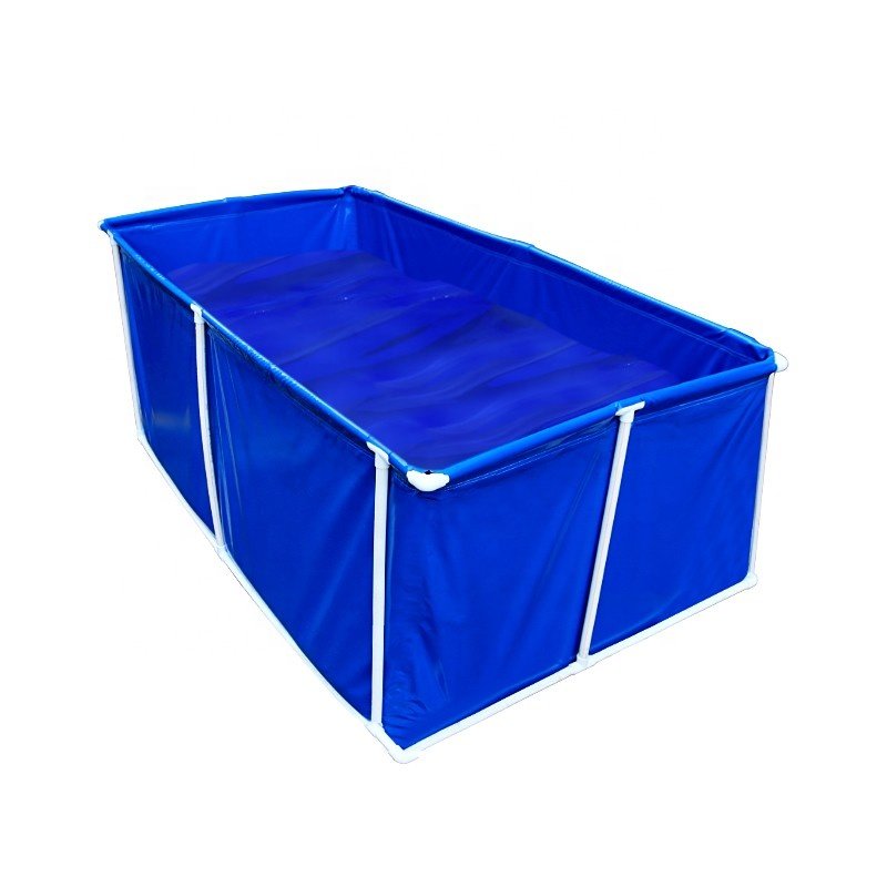 pvc fish tank farming indoor 30l circular malaysia fish tank