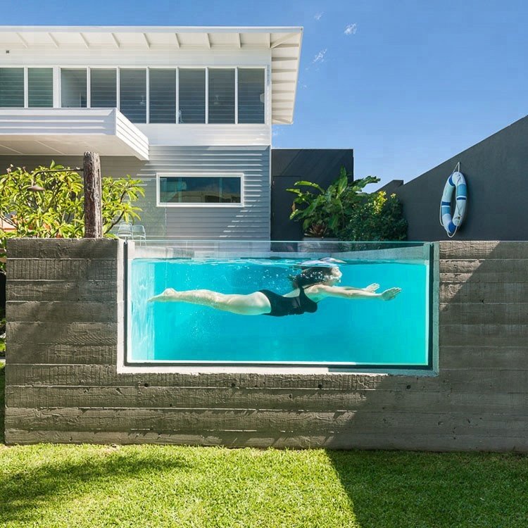 High quality underwater perspex acrylic panel for swimming pool