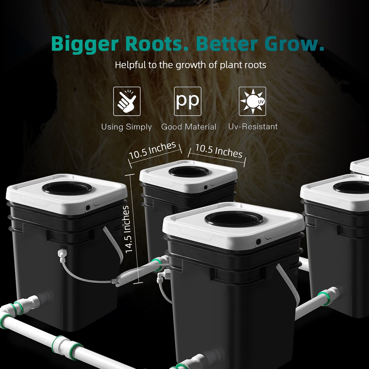 New Arrival Planting Gutter Hydroponic Grow System Hydroponics Grow Kit System Avec Aquarium Hydroponic Vertical System