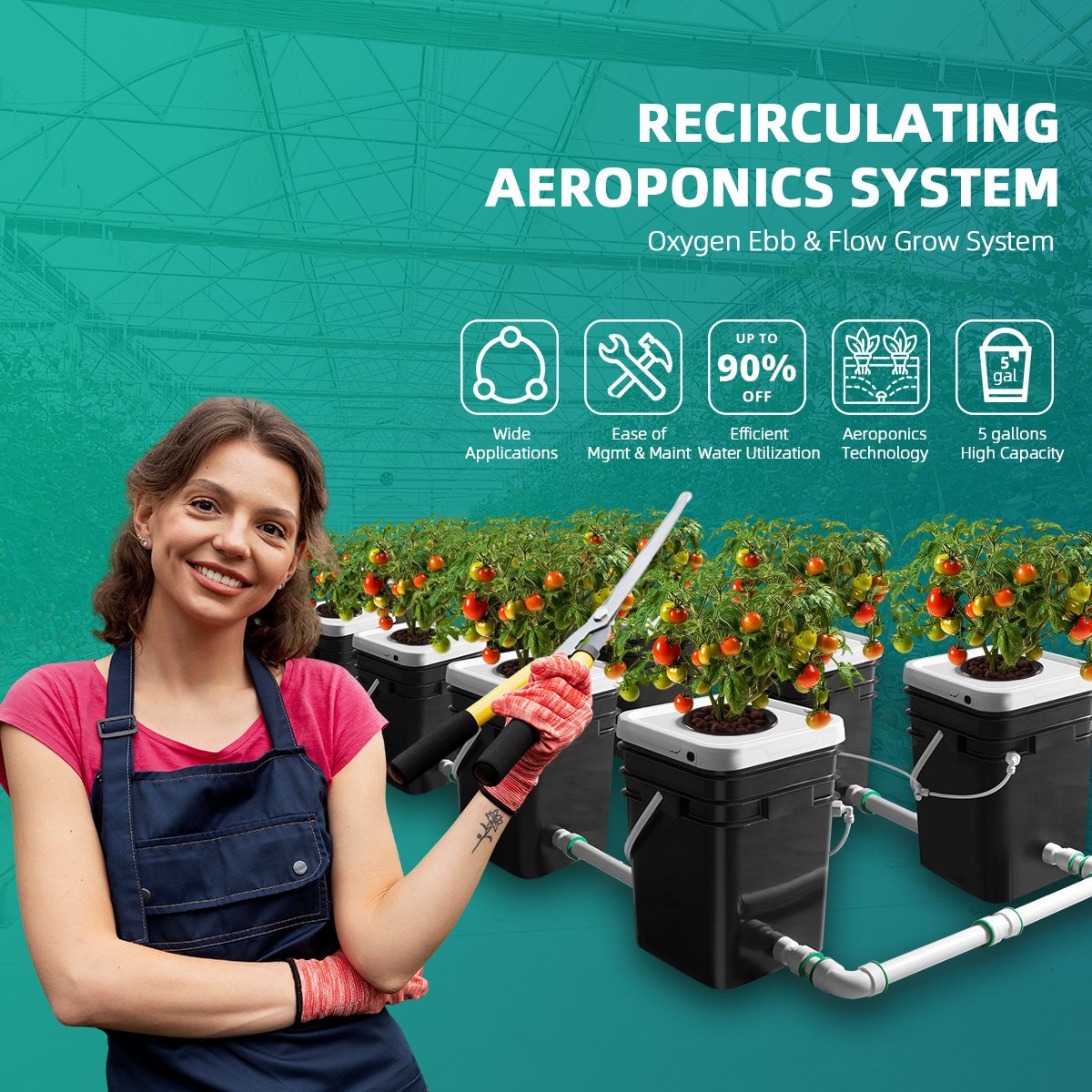 New Arrival Planting Gutter Hydroponic Grow System Hydroponics Grow Kit System Avec Aquarium Hydroponic Vertical System