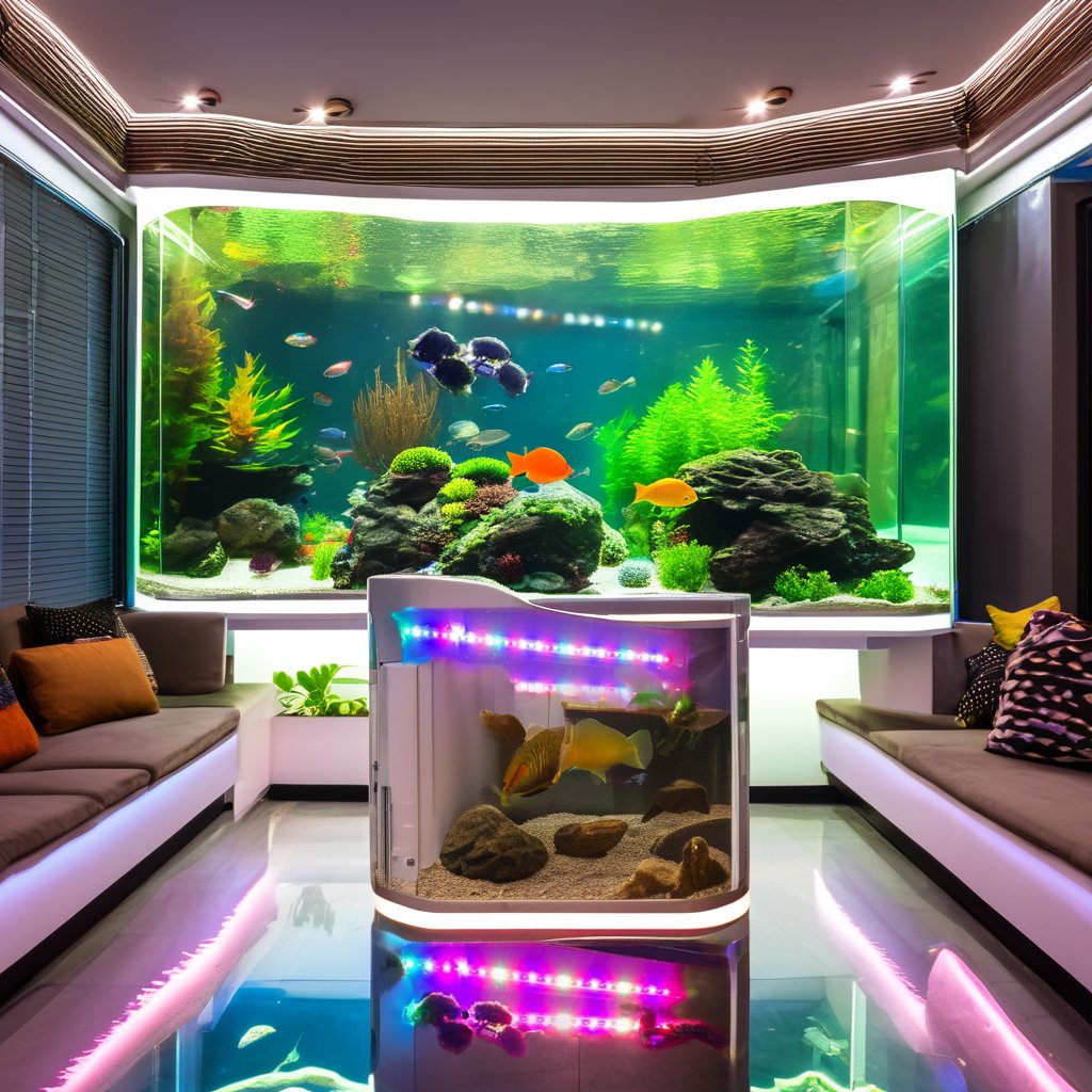 New Arrival Full Spectrum LED Aquarium Light for Saltwater Coral Reef Black Emitting Color Aquarium Tank