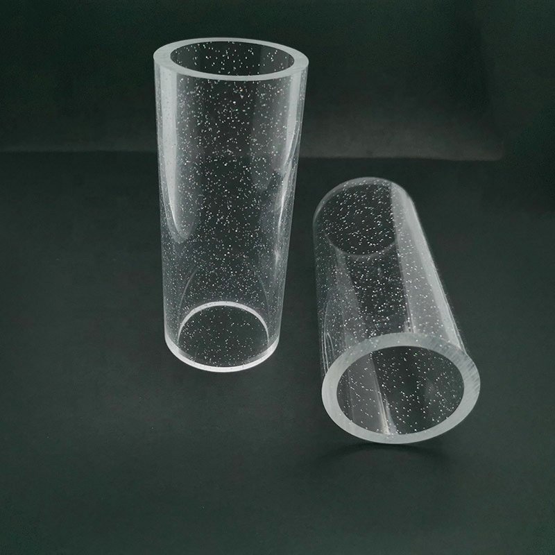 Free Cutting Acrylic Tube Custom 1000mm 700mm 400mm Large Diameter Cast Acrylic Tube For Aquarium
