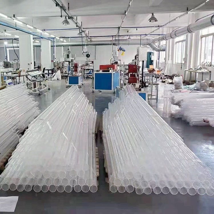 Free Cutting Acrylic Tube Custom 1000mm 700mm 400mm Large Diameter Cast Acrylic Tube For Aquarium