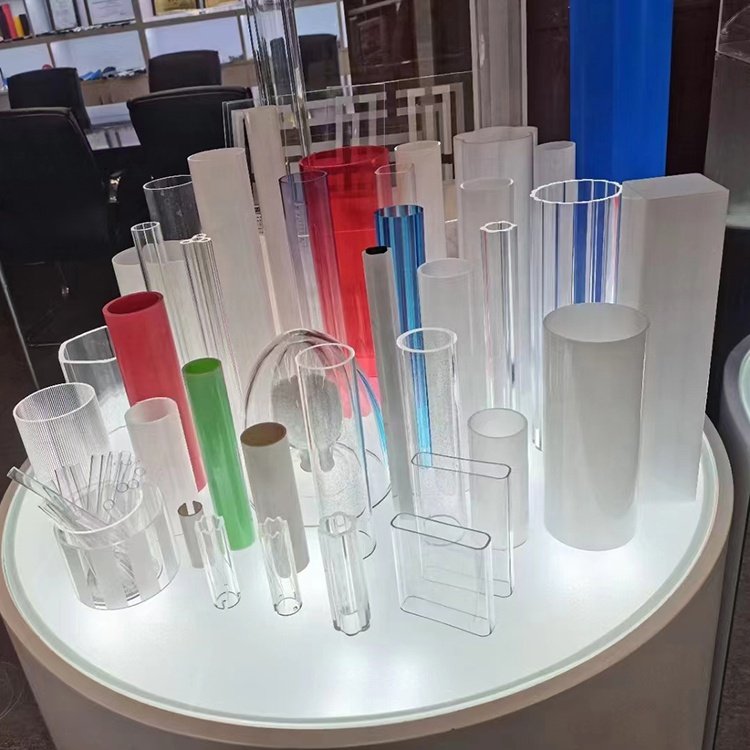Free Cutting Acrylic Tube Custom 1000mm 700mm 400mm Large Diameter Cast Acrylic Tube For Aquarium