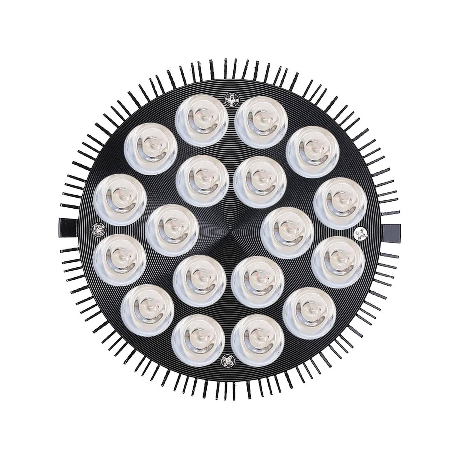 Liweida 54w aquarium light saltwater tank bulb e26 e27 red blue white green uv full spectrum for fish coral reef aquatic plants