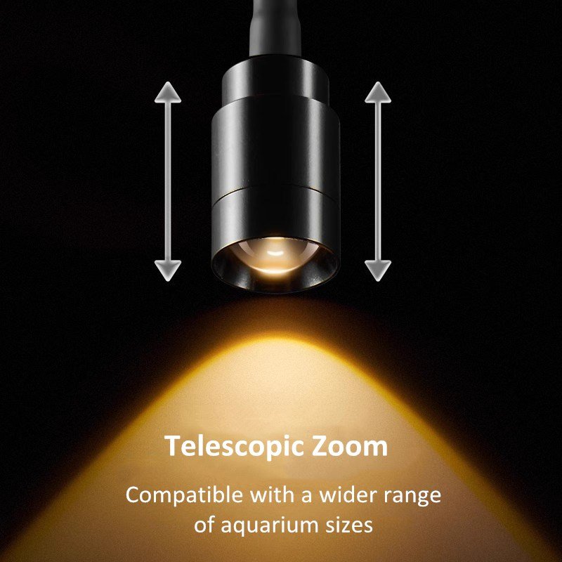 3200K Warm White Freshwater Fish Tank Light Spotlight LED Aquarium Light