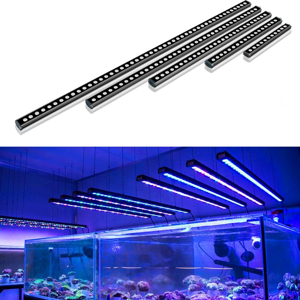 Marine Aquarium Led Light Reef Led Light Coral Reef Aquarium Lighting Knob Dimming 6FT For SPS LPS Ocean Tank