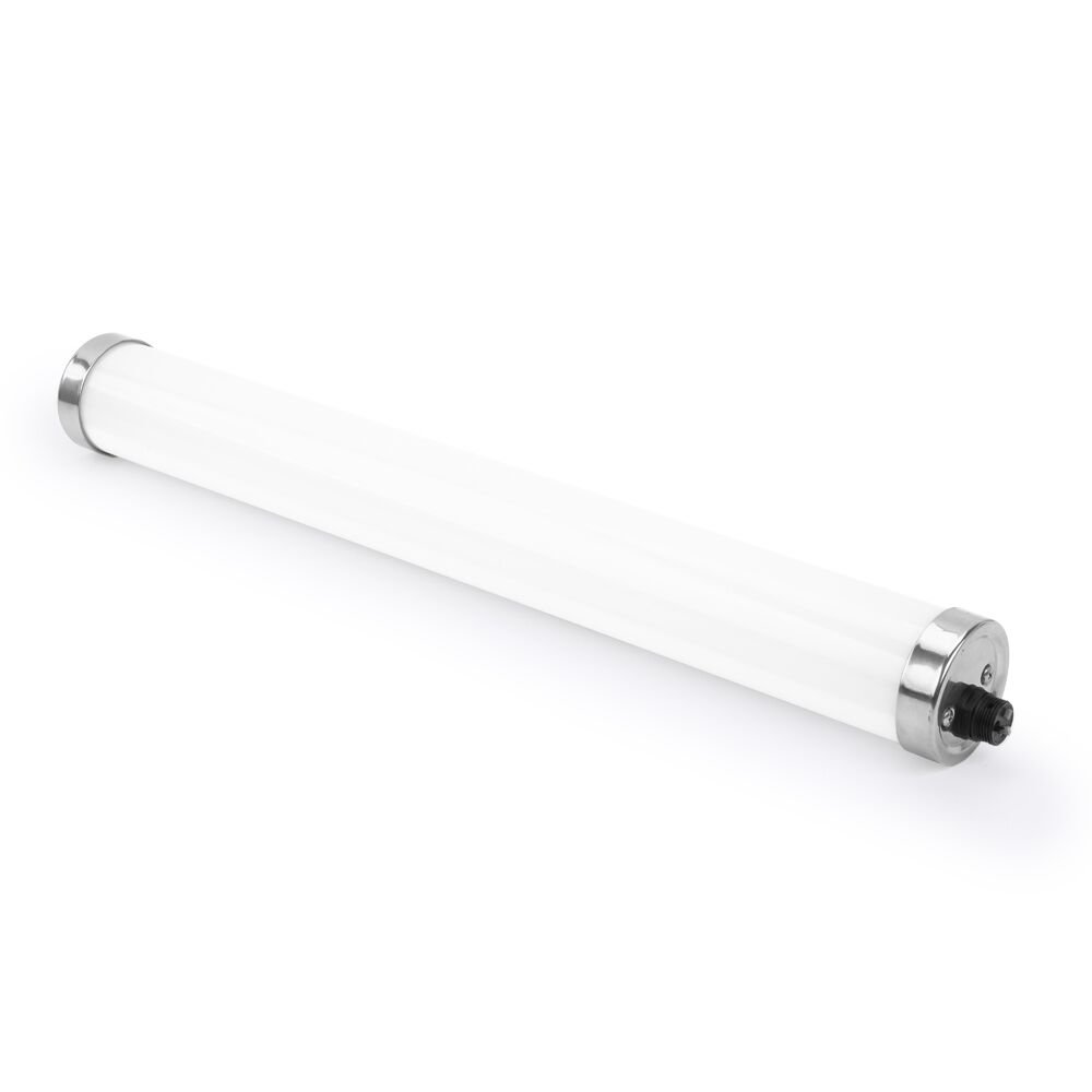 OLAMLighting Diameter 70mm IP67 IP69 IK10 LED Tubular Light CRI<80Ra 110-130lm/w 304L Stainless Steel and PC housing for Airport