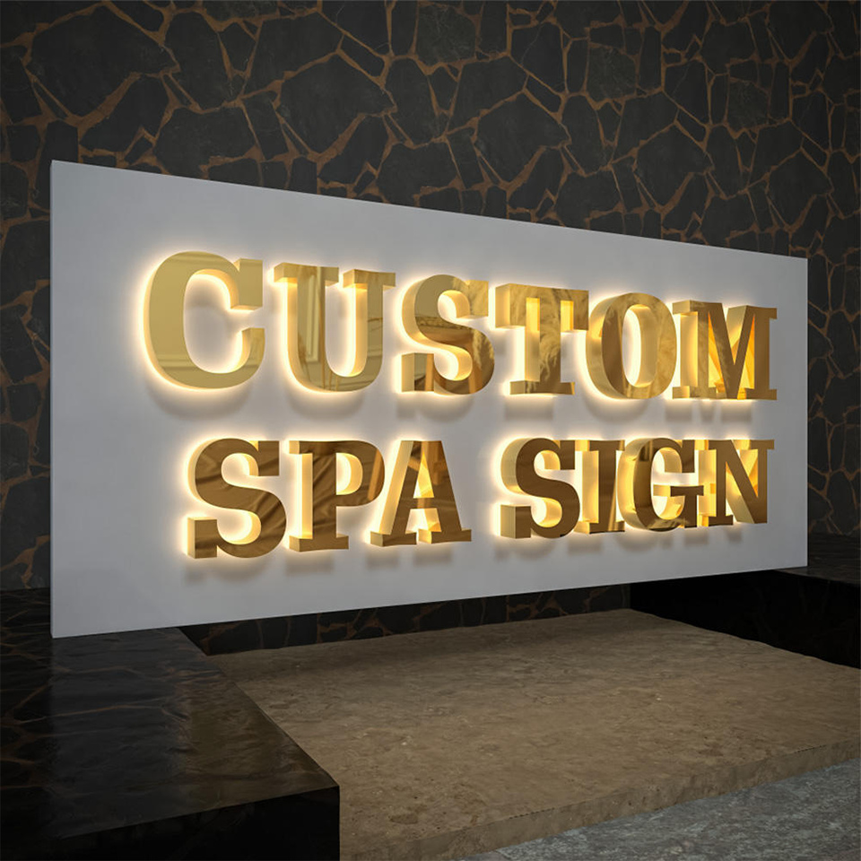 led letter for led light for round advertising gold light box letter outdoor led light box display letter