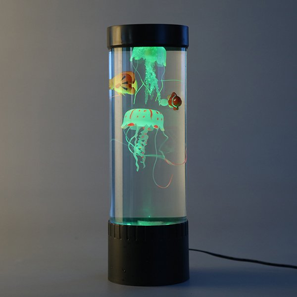 LED color changing jellyfish aquarium decoration lamp tank