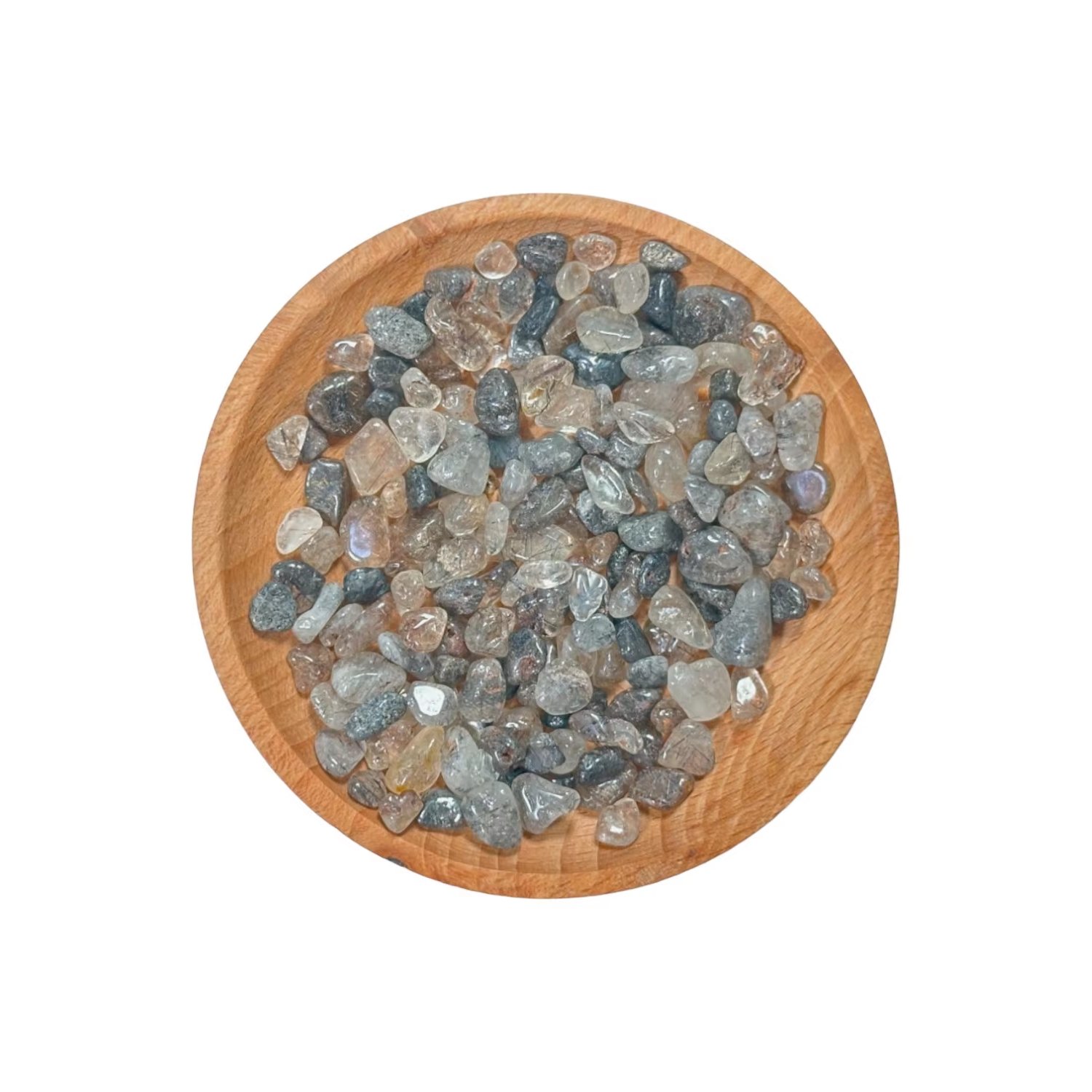 Natural Howlite Chips Stones From 3mm to 9mm For fish aquarium and swimming pool decoration