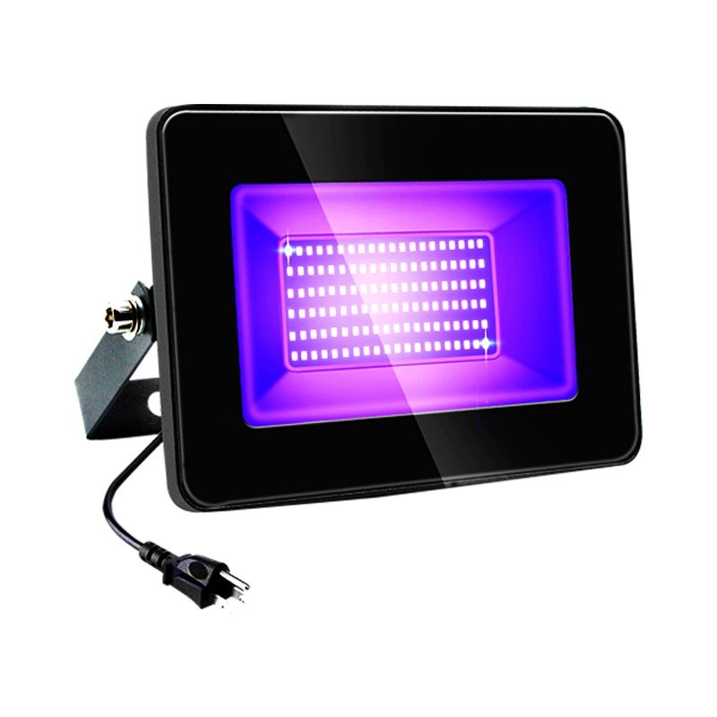 100W 200W IP66 LED UV Floodlight Perfect for Neon Glow Black light Party Stage Lighting Fishing Aquarium DJ Disco Club Light