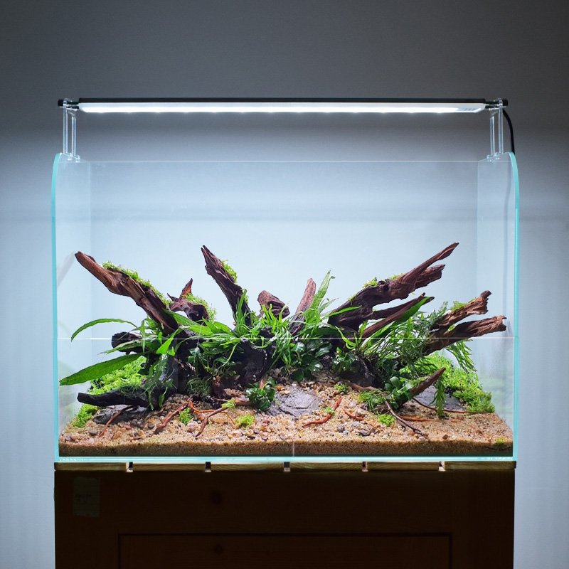 WEEK AQUA V600SE WRGB Aquarium Plant Grow Light LED Full Spectrum 36w Fish Tank Light For Aquatic Plants Aquascaping