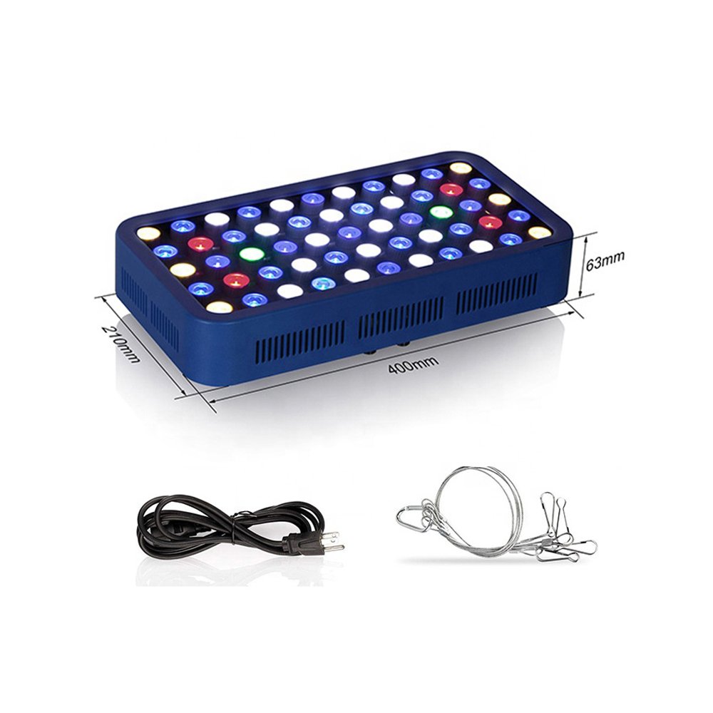 Full Spectrum 165W LED Seawater Aquarium Lighting LED Coral Reef Aquarium Lights for Marine Fish Tank