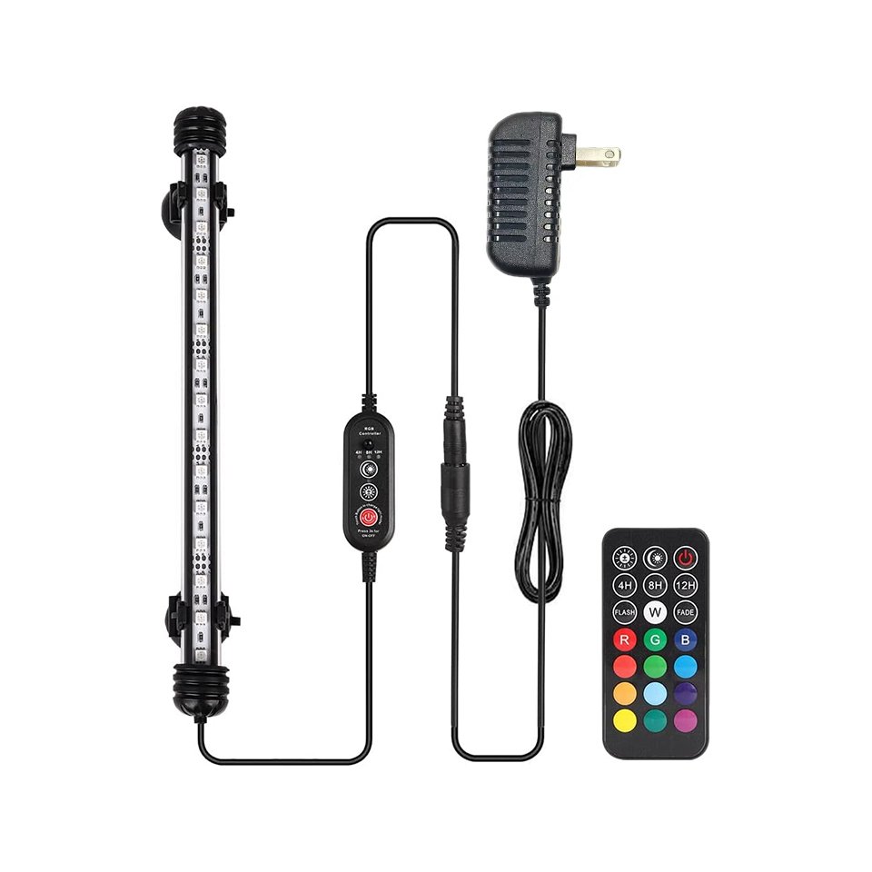 Aquarium Led Light Aquarium Equipments Fish Tank Light LED Aquarium Lighting Full Spectrum Lamp DC 220V PPC IP65 RGB 5w 2 Years