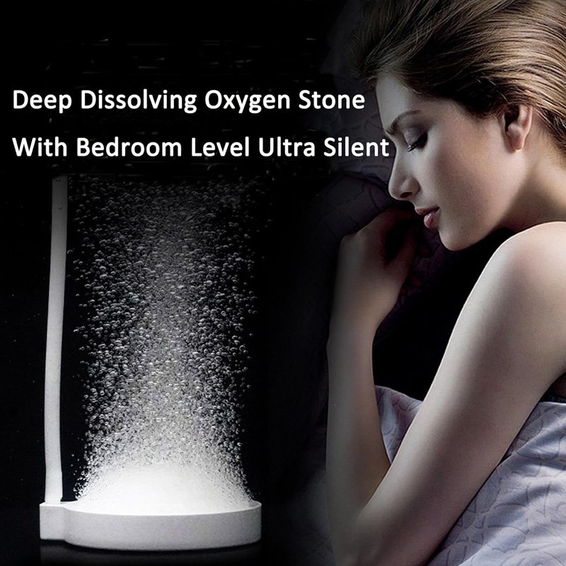Nano Air Stone for Fish Tank Diameter15CM Quiet Aquarium Bubbler Stone Dissolved Oxygen Diffuser for 50 to 250 Gallon Aquariums