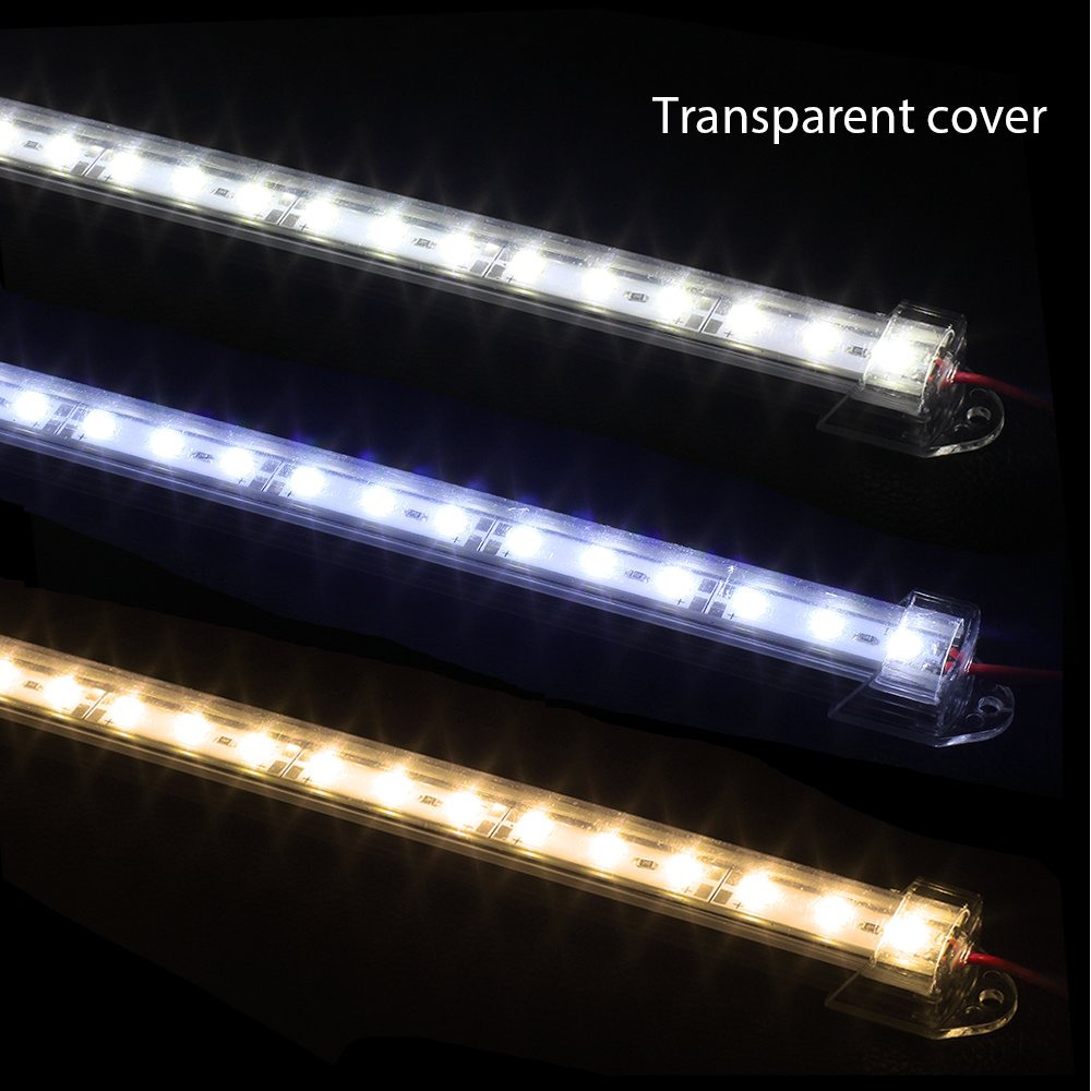 DC 5V /12 V /24 V LED Hard Bar Lights SMD 5730 50cm 36 LED Aluminum Strip Light WHITE/WARM WHITE/ RED/GREEN/BLUE