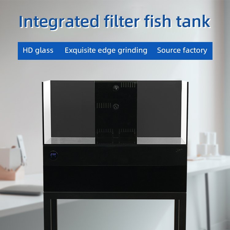 Multiple filtration tabletop glass fish tank artificial aquarium multifunctional desktop fish tank without base cabinets