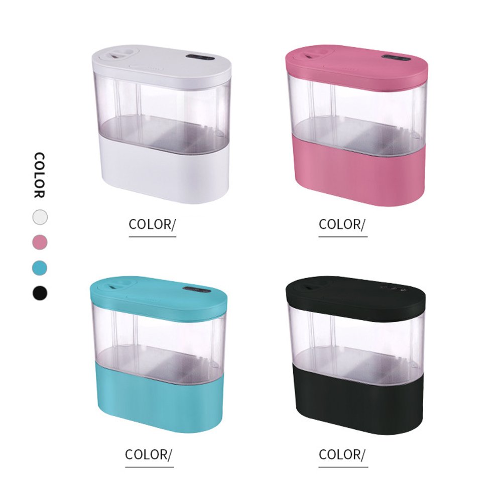 Mini Fish Tank with Filter and LED Light Aquarium Tropical Freshwater Acrylic Small Betta Fish Tank