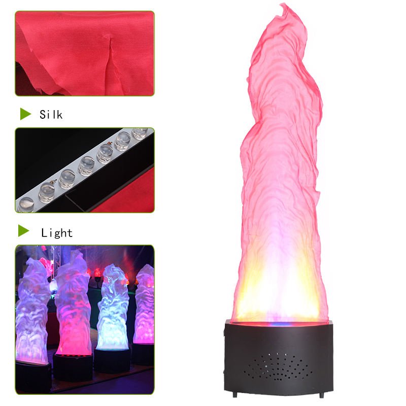 Large Vertical Outdoor Stage Effect Equipment DMX512 LED Flame Lamp Manufacturing False Stage Lighting Filament Flame Lamp
