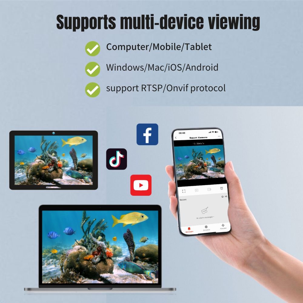 IP68 Waterproof industrial aquaculture camera Aquaculture aquarium camera underwater closed-circuit television camera