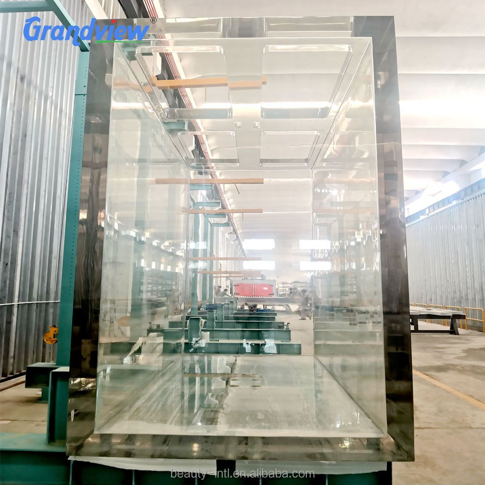 50mm Acrylic Aquarium Tank Transparent Aquarium Canada Saltwater Acrylic Plastic Fish Tank Aquariums & Accessories Sustainable