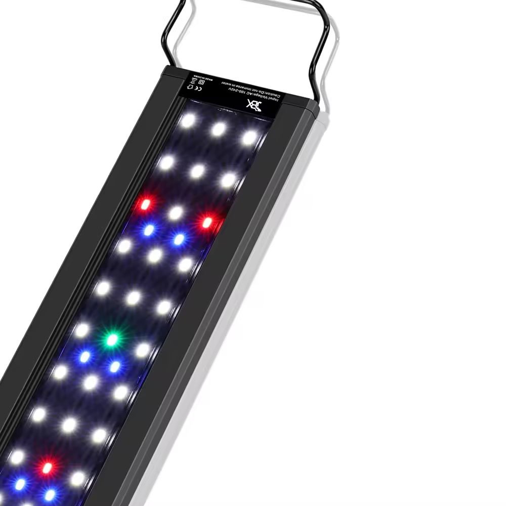 LED IP68 Aquarium Light Dimmable 7 Colors Full Spectrum Fish Tank Light Fixture for Freshwater Plant light