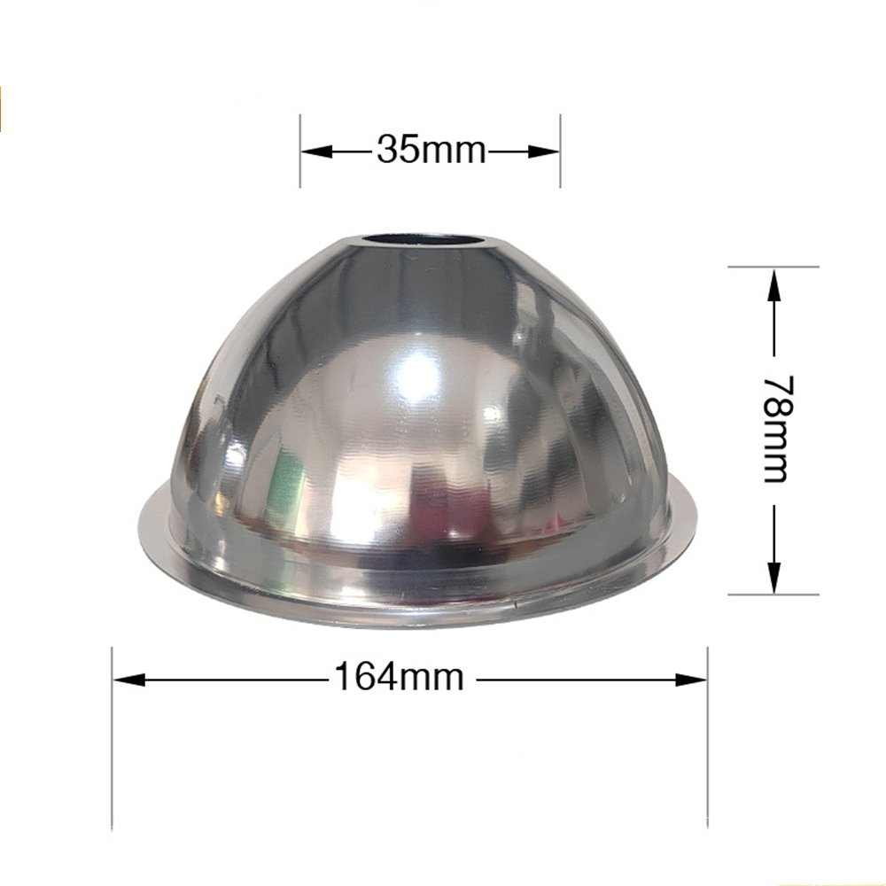 Wholesale Spinning Factory Aluminium Custom Reflective Led Reflector Cup, Parabolic Ceiling Light Spotlight Cover Led Reflector