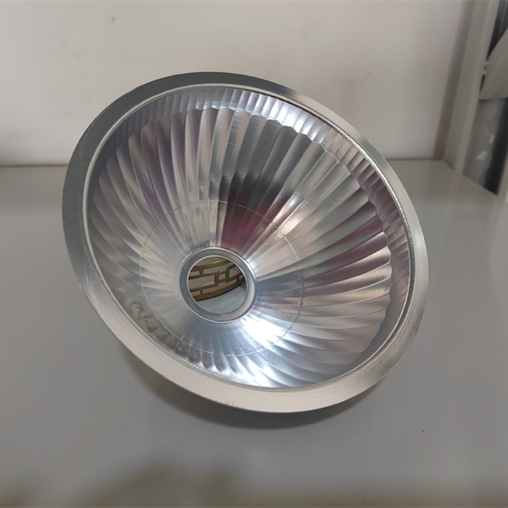 Wholesale Spinning Factory Aluminium Custom Reflective Led Reflector Cup, Parabolic Ceiling Light Spotlight Cover Led Reflector