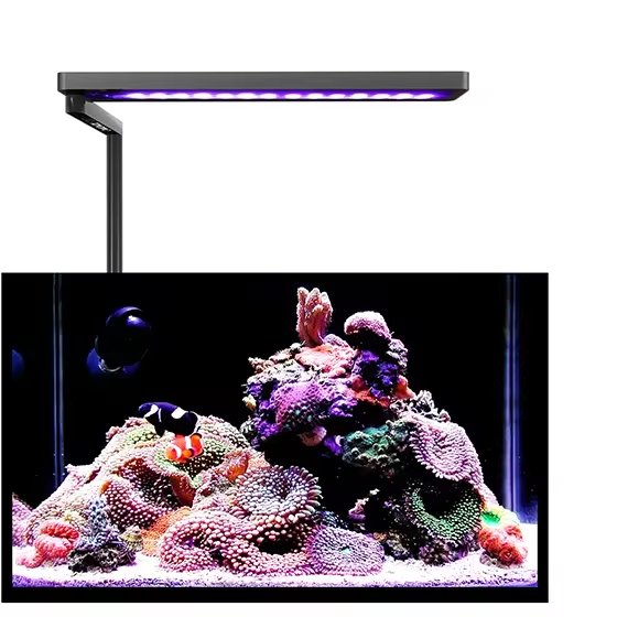 MICMOL Aquarium LED Light Dimmable Full Spectrum LED Aquarium light for Fish Tank Aquarium Aquascaping