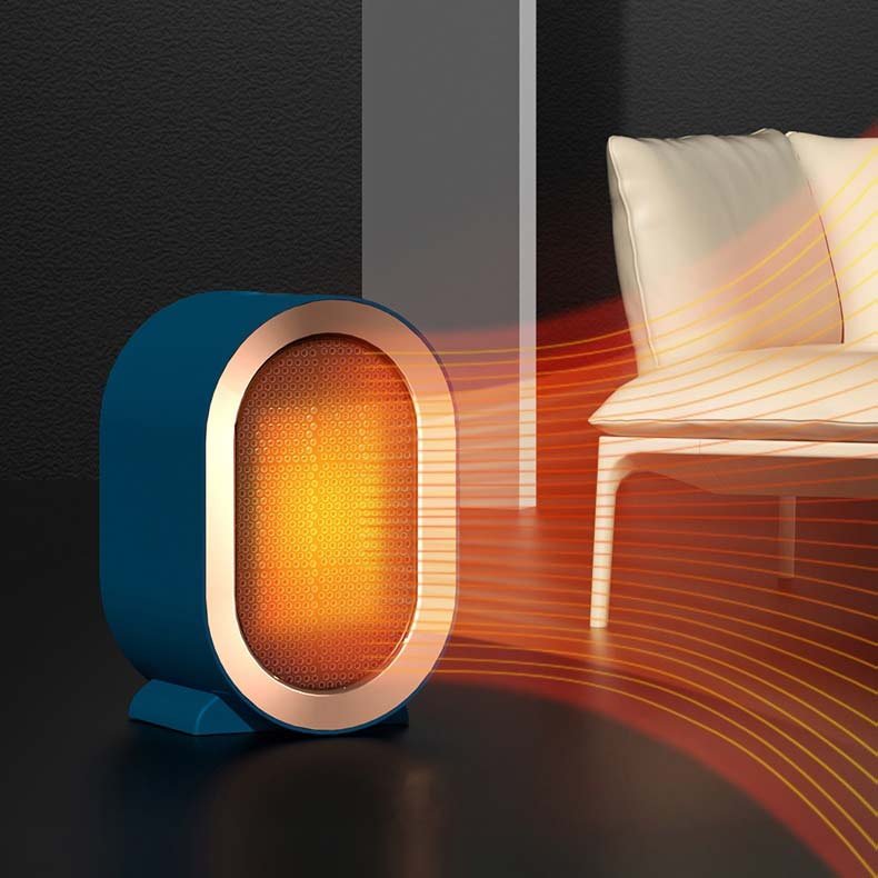 Mini Portable Personal Desktop Household Use Ptc Ceramic Fast Heating Space Air Hot Electric Fan Heater For Winter Room Office
