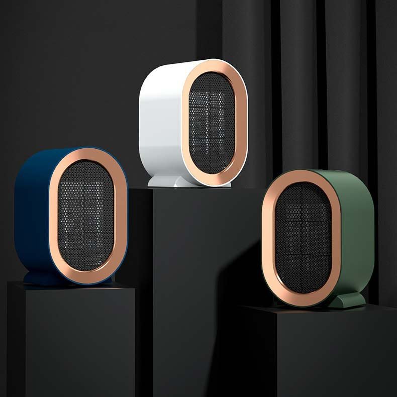 Mini Portable Personal Desktop Household Use Ptc Ceramic Fast Heating Space Air Hot Electric Fan Heater For Winter Room Office