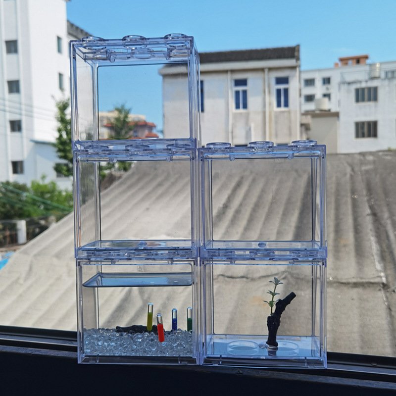 Aquarium Small Wholesale Betta Plastic Fish Tank